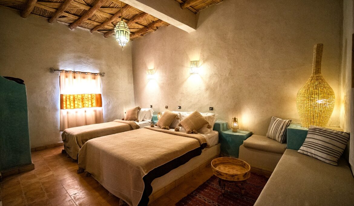 chambre à deux lits